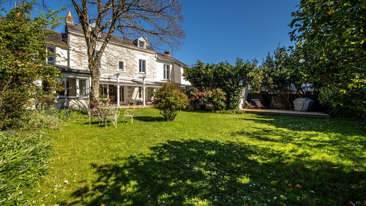 Nantes Rd Pt Rennes - Un bien unique sur parcelle de 760 m² sud-ouest