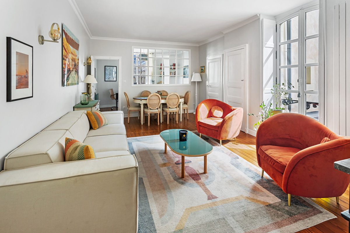 Nantes - Dobrée : Appartement de caractère rénové et lumineux.