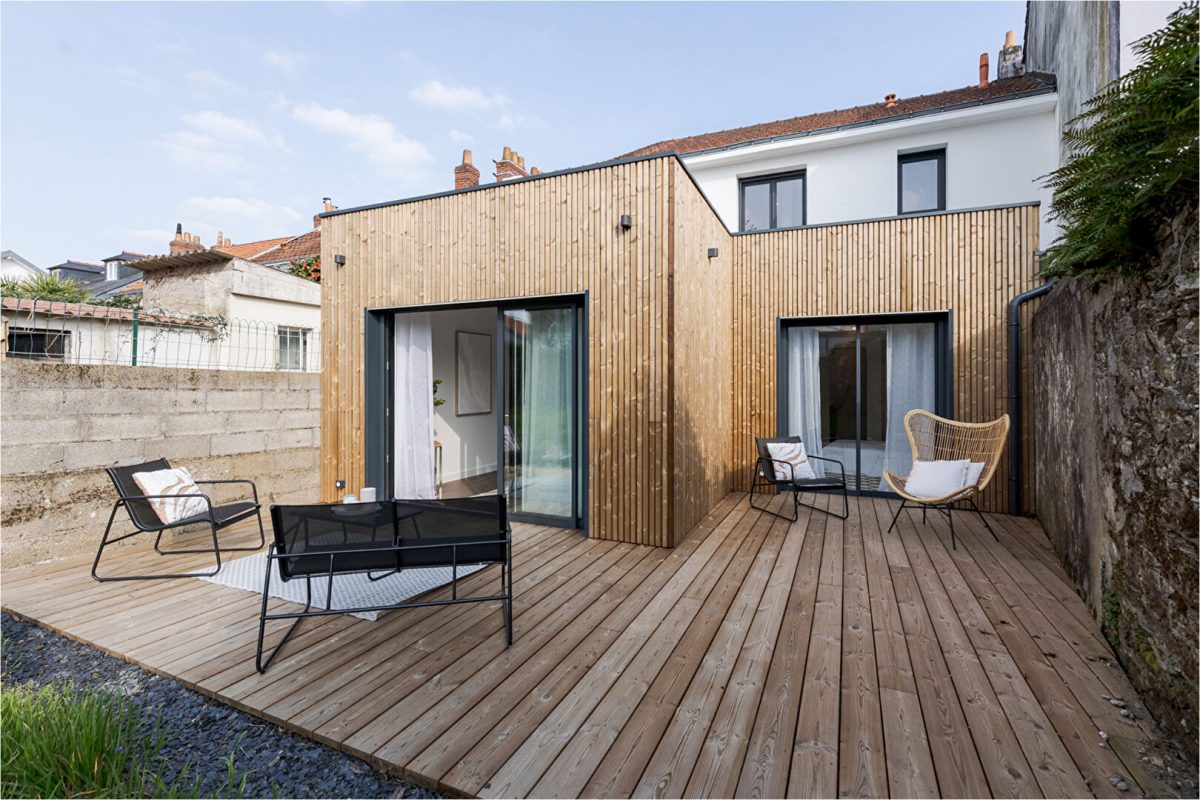 Nantes - Perverie : Maison familiale - 4ch - garage - jardin