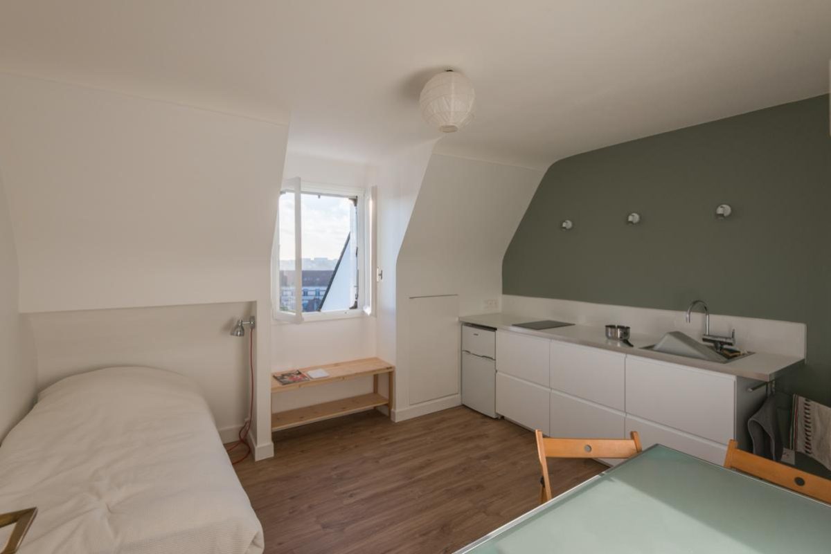 Nantes Centre Ville T1 meublé en bon état