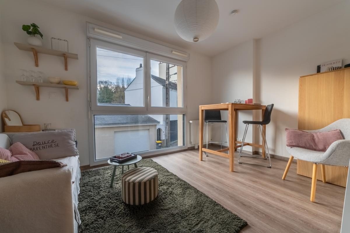 Nantes Ile de Versailles Studio 23m² proximité Erdre avec cave