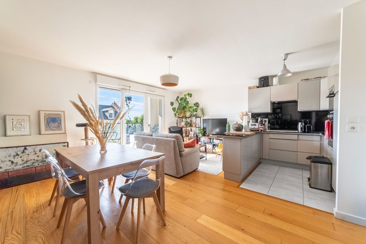Nantes - Saint-Pasquier -  Appartement T3 ascenseur, terrasse et stationnement