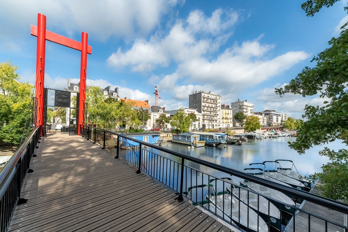 Nantes -Quai de Versailles | Appartement duplex avec vue exceptionnelle sur l'Erdre